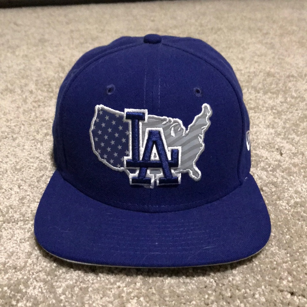 LA SnapBack with reflective logo